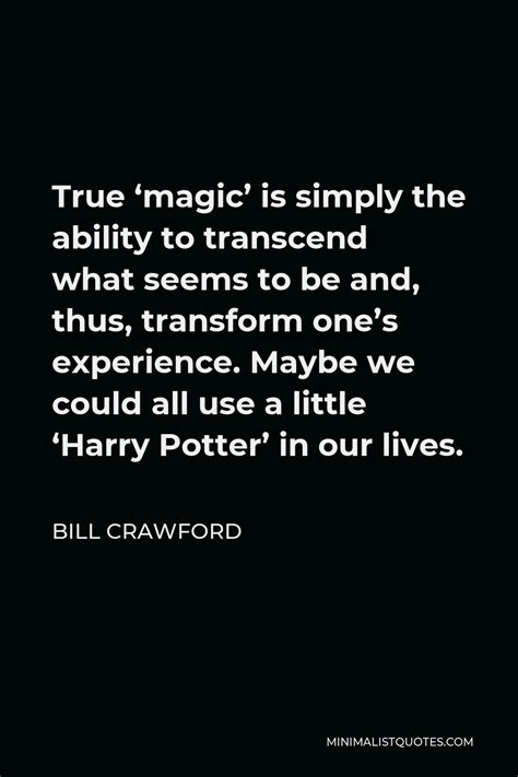 Magic has no bpectedians
